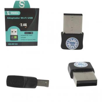 Adaptador Wireless USB 2.0 Anatel SH-RP-WIFI Shinka
