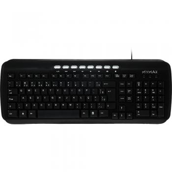 Teclado Multimidia USB Premium MKS6350 Mymax