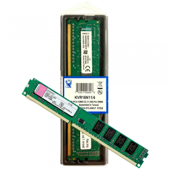 Memória RAM DDR3 4GB 1600MHz KVR16N11/4 Kingston