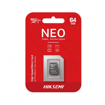 Cartão de Memória Micro Sd Class 10UHSI 64GB HSTFC164G Hiksemi
