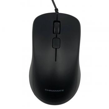 Mouse Office CM16 com Fio Preto Chinamate