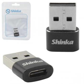 Adaptador Tipo C Fêmea para USB Macho AT-TPC-USB Shinka