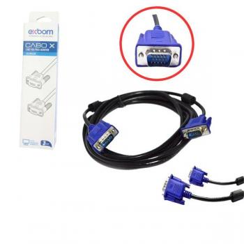 Cabo VGA 3 Metros com Filtro CBX-MVGA30 Exbom