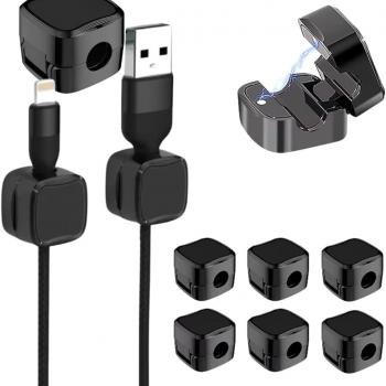 Organizador de Cabos com Fecho Magnético 10 Unidades