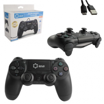 Controle Para Ps4 Com Fio Preto LT-CT013 Lotus