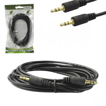 Cabo P2 para P2 Stereo 3 Metros XC-P2XP2-3M X-Cell