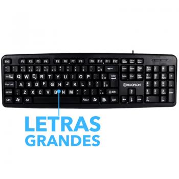 Teclado para Computador Tecla Grande TPC-058G Hoopson