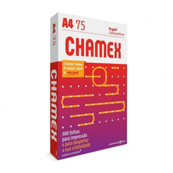 Papel Chamex A4 75g 500F 210X297
