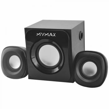 Caixa de Som Gamer com Subwoofer 2.1 USB 7W RMS - Preto(SPK-SP315/BK) Mymax