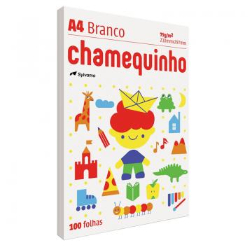 Papel Chamequinho Branco A4 75g 100F 210X297