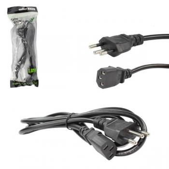 Cabo de Energia 1.80m Tripolar 10A XC-CF-04 X-Cell