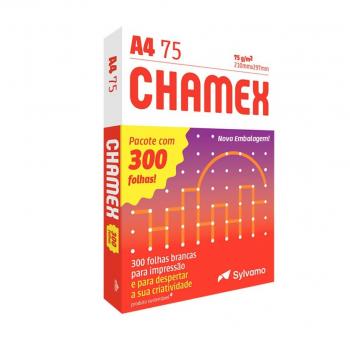 Papel Chamex A4 75g 300F 210X297