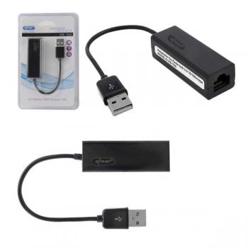 Adaptador USB 2.0 para RJ45 20 Centímetros HB-T80 Knup