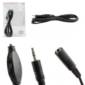 Cabo Extensor P2 4 Metros com Controle de Volume