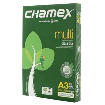Papel Chamex A3 75g 500F 297x420