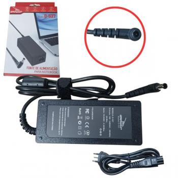 Fonte para Notebook 19.5v 3.3a Pino 6.5mm x 4.4mm D-537 Grasep