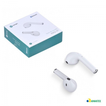 Fone De Ouvido Bluetooth Easy W1+ Tws True Wireless - Branco Vinik