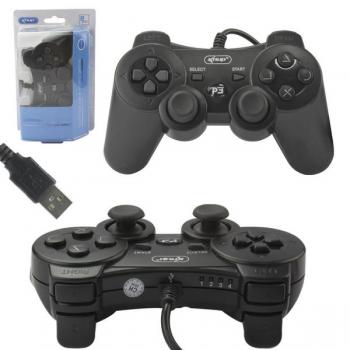 Controle para PS3 USB Dualshock Com Fio KP-4123 Knup