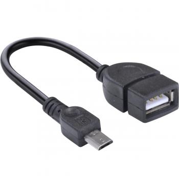 Cabo OTG USB com 15 cm Fêmea para USB V8 UFMU-OTG Vinik