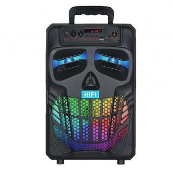 Caixa de Som Portátil Bluetooth LED RGB 100w NB-1 Hoopson
