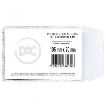 Protetor de Documentos 105x70mm DAC