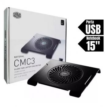 Suporte Base com Cooler para Notebook R9-NBC-CMC3-GP Cooler Master