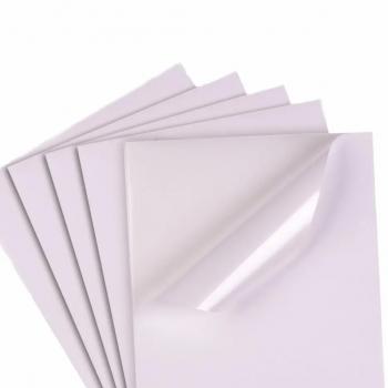 Papel Vinil Transp. A4 Adesivo Jato de Tinta 20 Folhas
