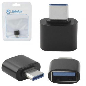 Adaptador OTG USB 3.1 Fêmea para Usb-C Macho Shinka