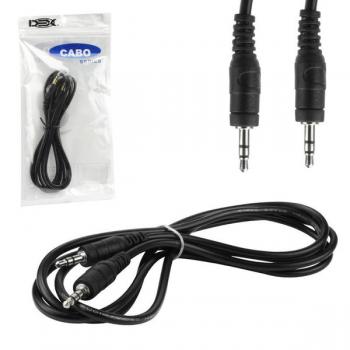 Cabo de Áudio P2 para P2 1.50 Metros DEX