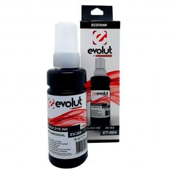 Refil Tinta Compatível Epson 664 | 673 Black 70ml Evolut