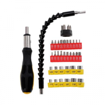 JOGO DE CHAVE INTERCAMBIAVEL COM CABO FLEX E 40 PONTAS - L1