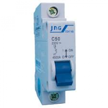DISJUNTOR DIN UNIPOLAR 050A CURVA C - H4