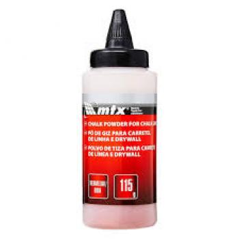 PO DE GIZ VERMELHO 115 G PARA LINHA - MTX