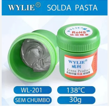 PASTA DE SOLDA VERDE 138C