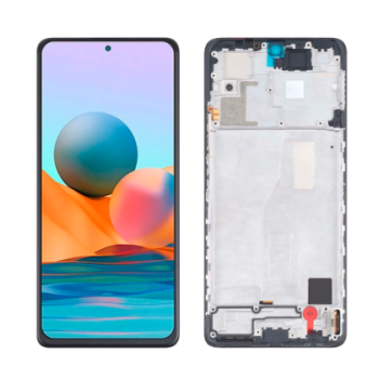TELA XIAOMI REDMI NOTE 10 PRO 4G INCELL COM ARO