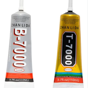 COLA T-7000 / B-7000 PRETA E TRANSPARENTE 110 ML