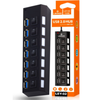 HUB USB 2.0 LEY-02