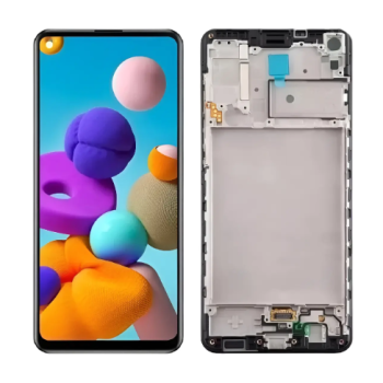 TELA SAMSUNG A21S CHINA COM ARO