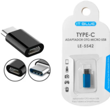 ADAPTADOR IT BLUE V8 PARA TIPO C LE-5542