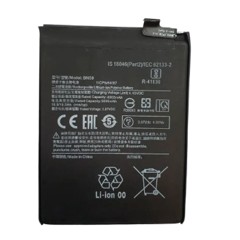 BATERIA REDMI NOTE 10 4G / NOTE 10S BN59 CHINA