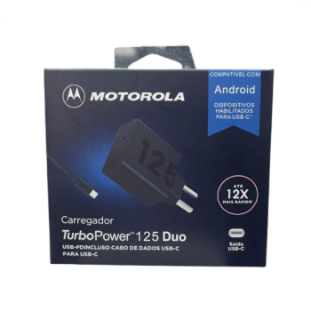 CARREGADOR MOTOROLA 12X TIPO C