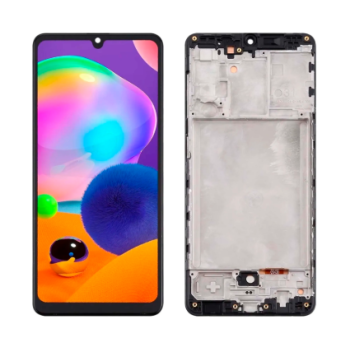 TELA SAMSUNG A31 INCELL COM ARO