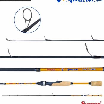 VARA SUMAX AMAZON SAS-602MH 1.80M 10-20LB 2P*