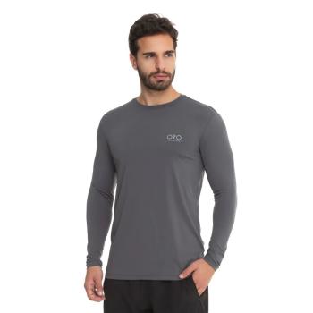 CAMISETA ORO ML REF.120 CINZA UV50+ C/REP