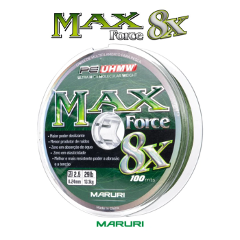 LINHA MARURI MAXFORCE 8X VERDE 100M