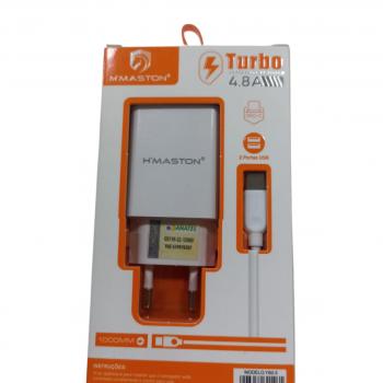 CARREGADOR TELEFONE H.MASTON TURBO 4.8 A TIPO C