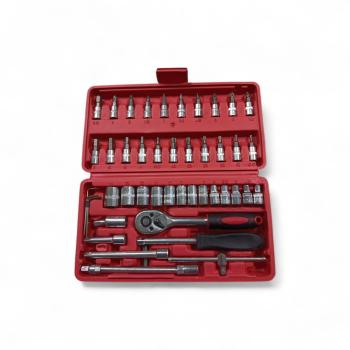 CHAVES SOQUETE KIT OMNITOOL C/46PCS