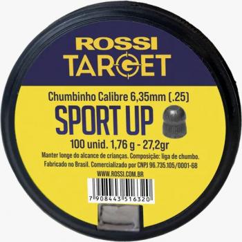 CHUMBINHO ROSSI TARGET 6.35MM C/100