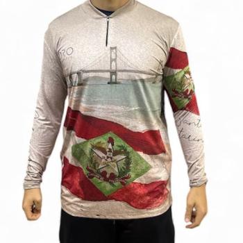 CAMISETA ORO ML REF.492 SANTA CATARINA UV50+