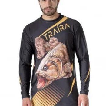 CAMISETA ORO ML REF.201 TRAIRA UV50+ C/ZIPER